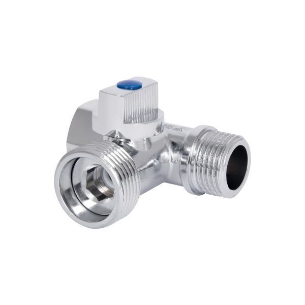 Кран приладовий кульовий Thermo Alliance Forte 1/2"х3/4"х1/2" SF186W152015 SD00009371 фото