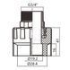 Муфта PPR Thermo Alliance 20х3/4" ЗР SD00053983 фото 2