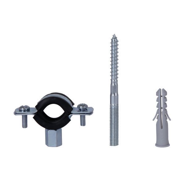 Хомут Thermo Alliance Standart 1/2" з чорною гумою (D20-25 мм) SD10015B SD00051758 фото