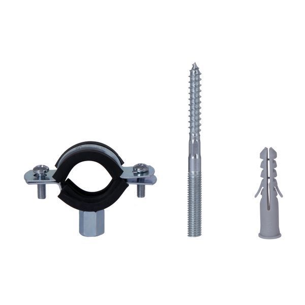 Хомут Thermo Alliance Standart 3/4" з чорною гумою (D26-30 мм) SD10020B SD00051759 фото