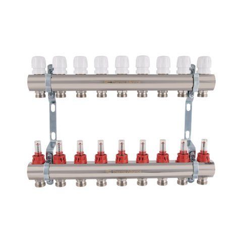Колектор з витратомірами Thermo Alliance Standart 1" 9 виходів SD235W9 SD00021387 фото