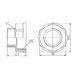 Перехід Thermo Alliance Forte 1" 1/4х1" ВЗ SF3603225 SD00002608 фото 2