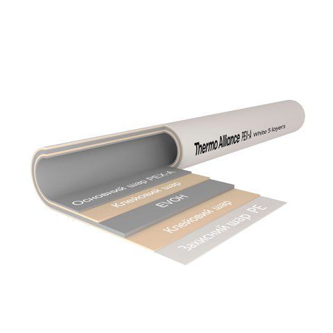 Труба Thermo Alliance PEX-A EVOH White 5 шарів 16х2 мм (600 м) Spain SD00053080 фото