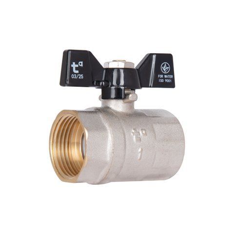 Кран кульовий Thermo Alliance Base 1" ВР для води (метелик) SD602W25 SD00002803 фото