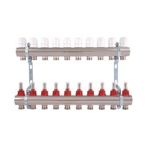 Колектор з витратомірами Thermo Alliance Standart 1" 10 виходів SD235W10 SD00021388 фото