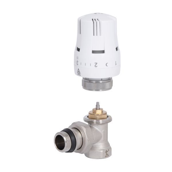 Термостатичний набір Thermo Alliance Standart кутовий 1/2" TAS352W15 SD00054399 фото