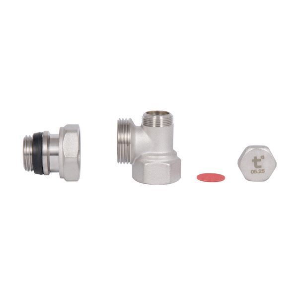 Термостатичний набір Thermo Alliance Standart кутовий 1/2" TAS352W15 SD00054399 фото