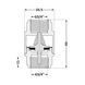 Зворотний клапан Thermo Alliance Base 3/4"ВВ Slim із латунним штоком TAB240W20S SD00053411 фото 2