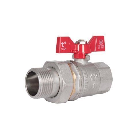 Кран кульовий "Американка" Thermo Alliance Standart 1" ВЗ прямий SD220W25 SD00021314 фото