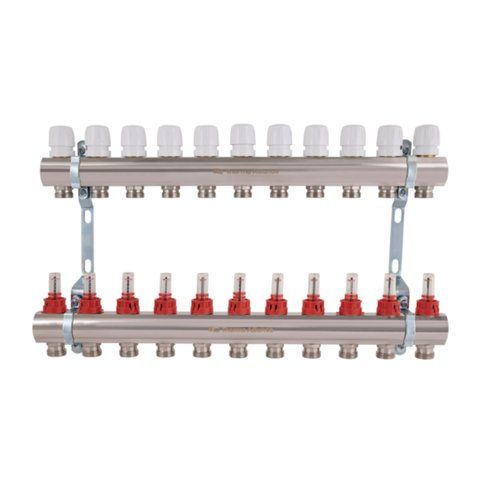 Колектор з витратомірами Thermo Alliance Standart 1" на 11 виходів SD00021389 фото