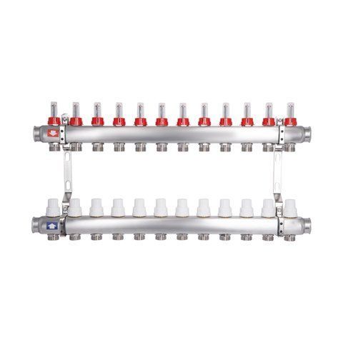 Колектор з витратомірами Thermo Alliance Standart 1" 12 виходів SD00412 SD00041511 фото