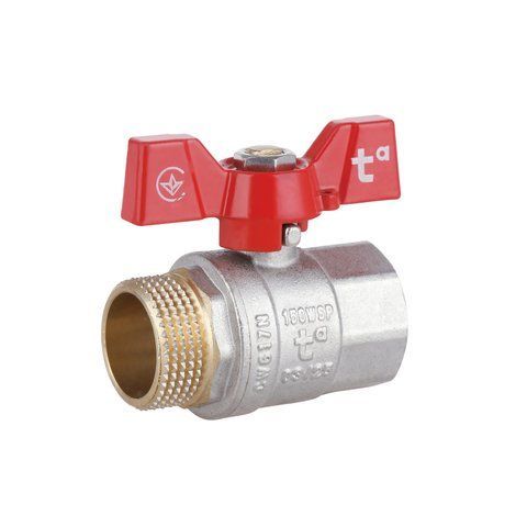 Кран кульовий Thermo Alliance Standart 1" ВЗ для води (метелик) SD607NW25PN40 SD00021334 фото