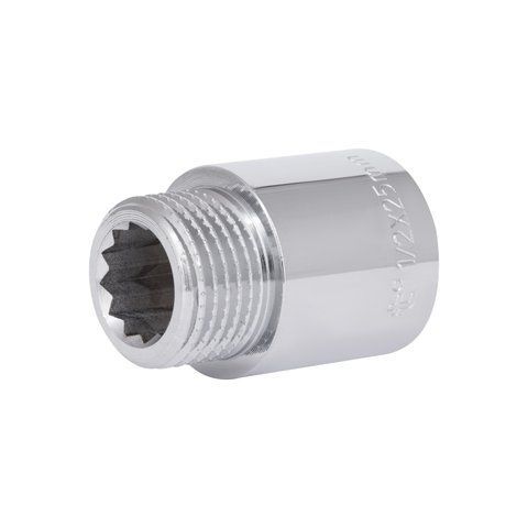 Подовжувач хромований Thermo Alliance Forte 1/2"ВЗ, L=25 мм TAF1301525 SD00054179 фото