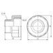 Перехід Thermo Alliance Forte 1/2"х3/8" ВЗ SF360159 SD00002615 фото 2
